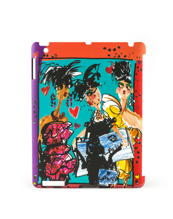 Coque Ipad multicolore Lanvin